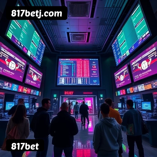 Interface apostas esportivas 817bet mostrando odds ao vivo, cash out e transmissão de jogos