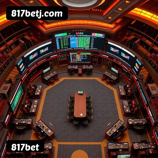 Interface do aplicativo 817bet mostrando jogos disponíveis no iOS e Android